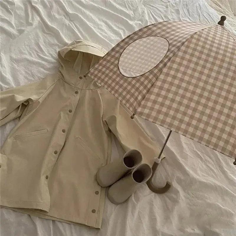  Children's Umbrella Retro Plaid Durable Street Photos -  ToylandEU™