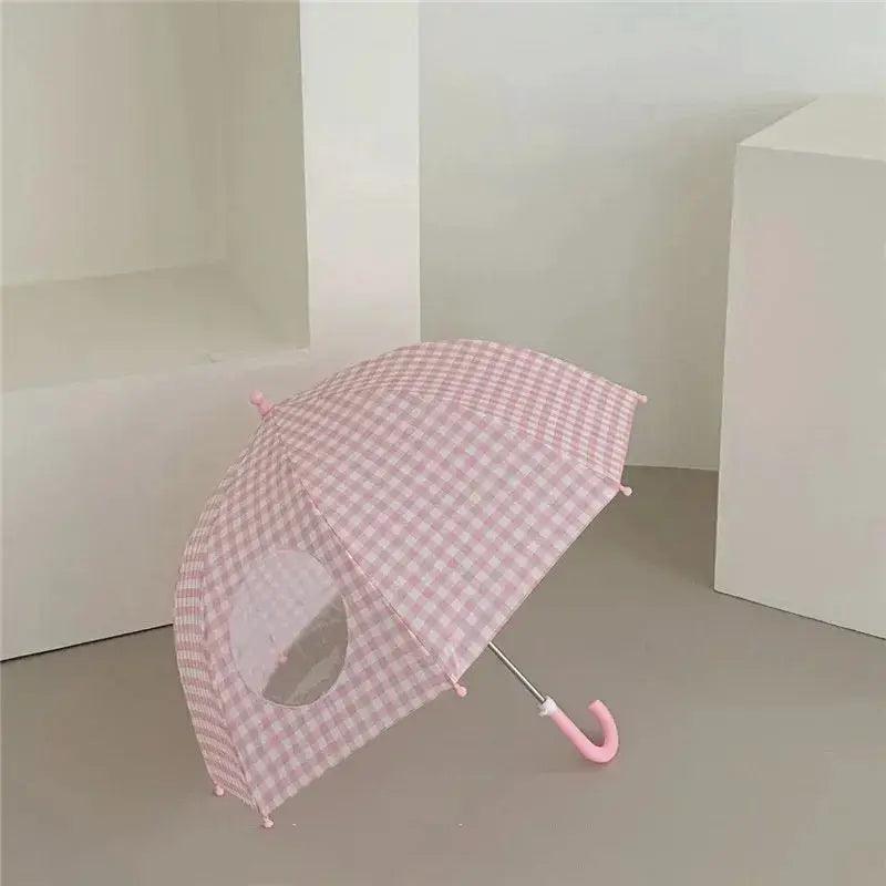  Children's Umbrella Retro Plaid Durable Street Photos -  ToylandEU™