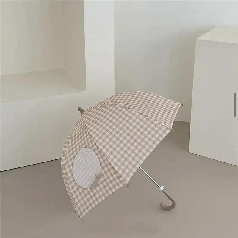  Children's Umbrella Retro Plaid Durable Street Photos -  ToylandEU™