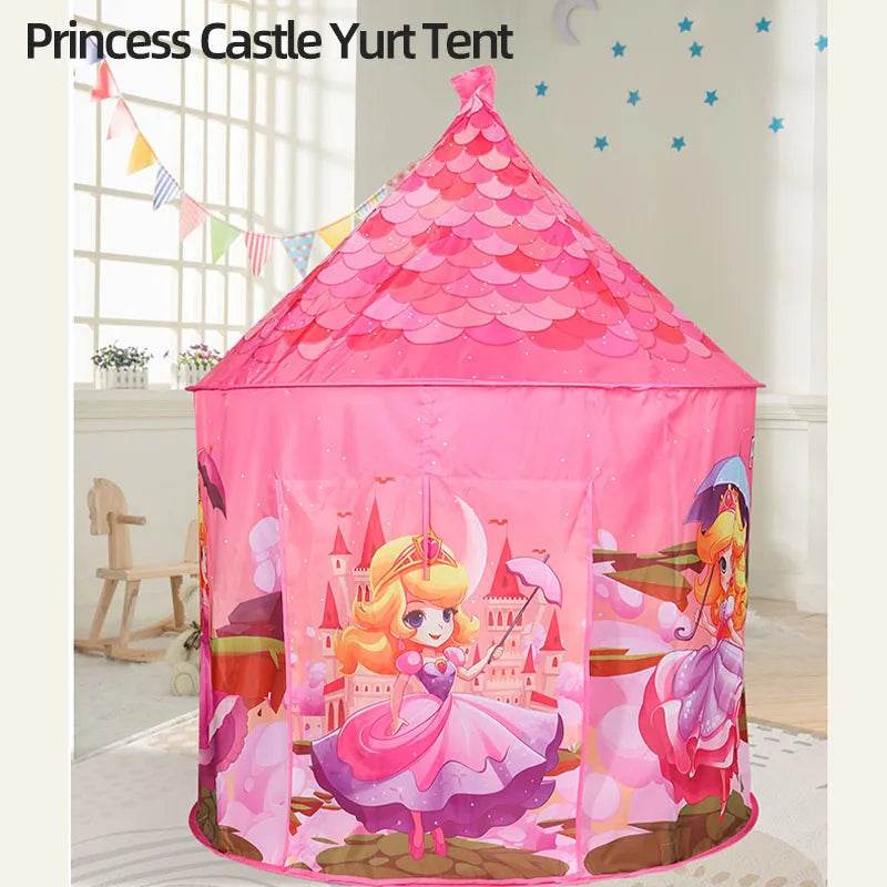 Children's Yurt Toys Indoor Outdoor Tents Princess Castle Style - ToylandEU