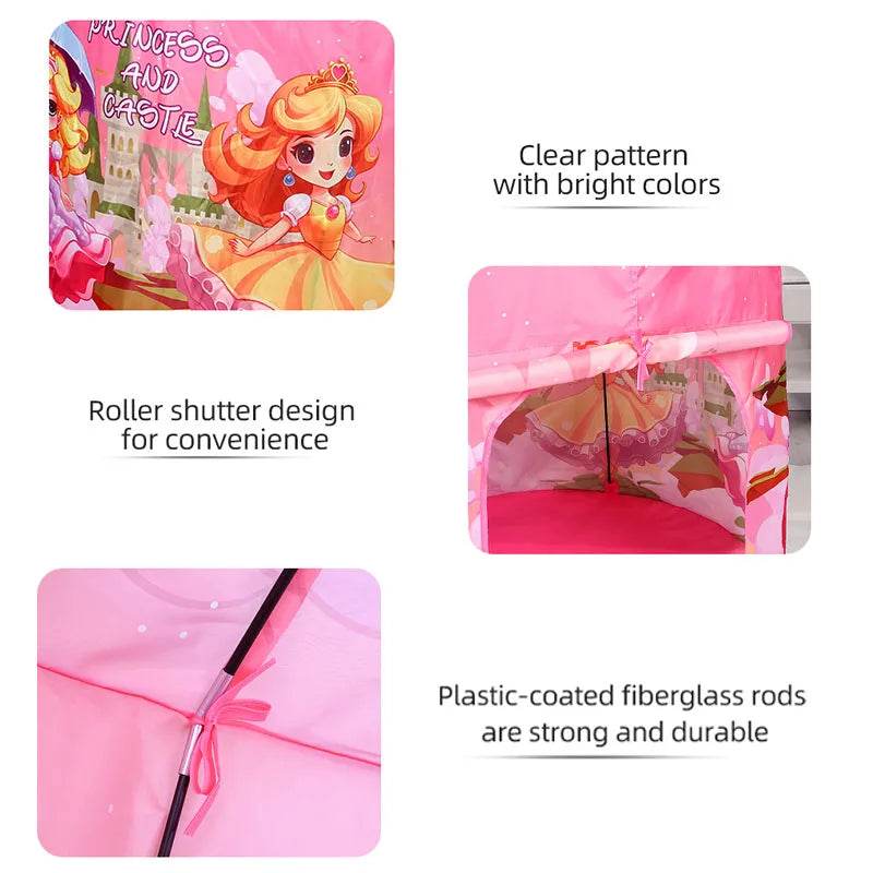 Children's Yurt Toys Indoor Outdoor Tents Princess Castle Style - ToylandEU