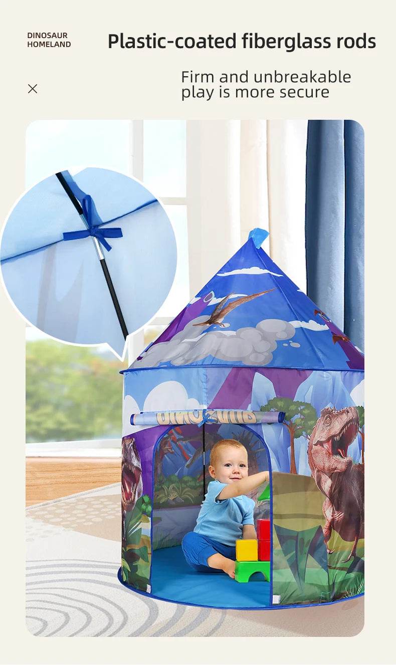 Children's Yurt Toys Indoor Outdoor Tents Princess Castle Style - ToylandEU