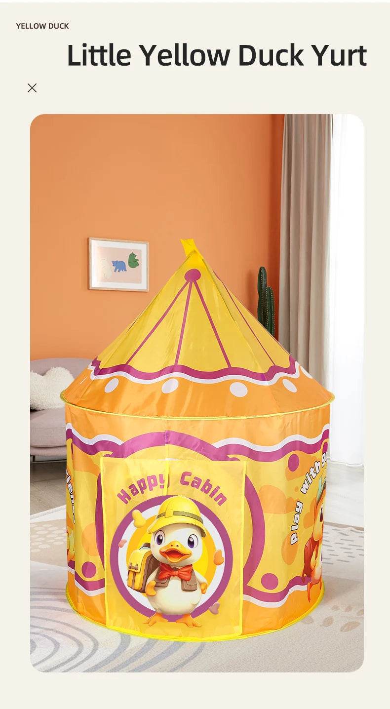 Children's Yurt Toys Indoor Outdoor Tents Princess Castle Style - ToylandEU