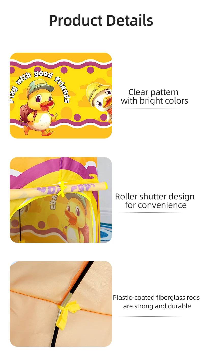 Children's Yurt Toys Indoor Outdoor Tents Princess Castle Style - ToylandEU