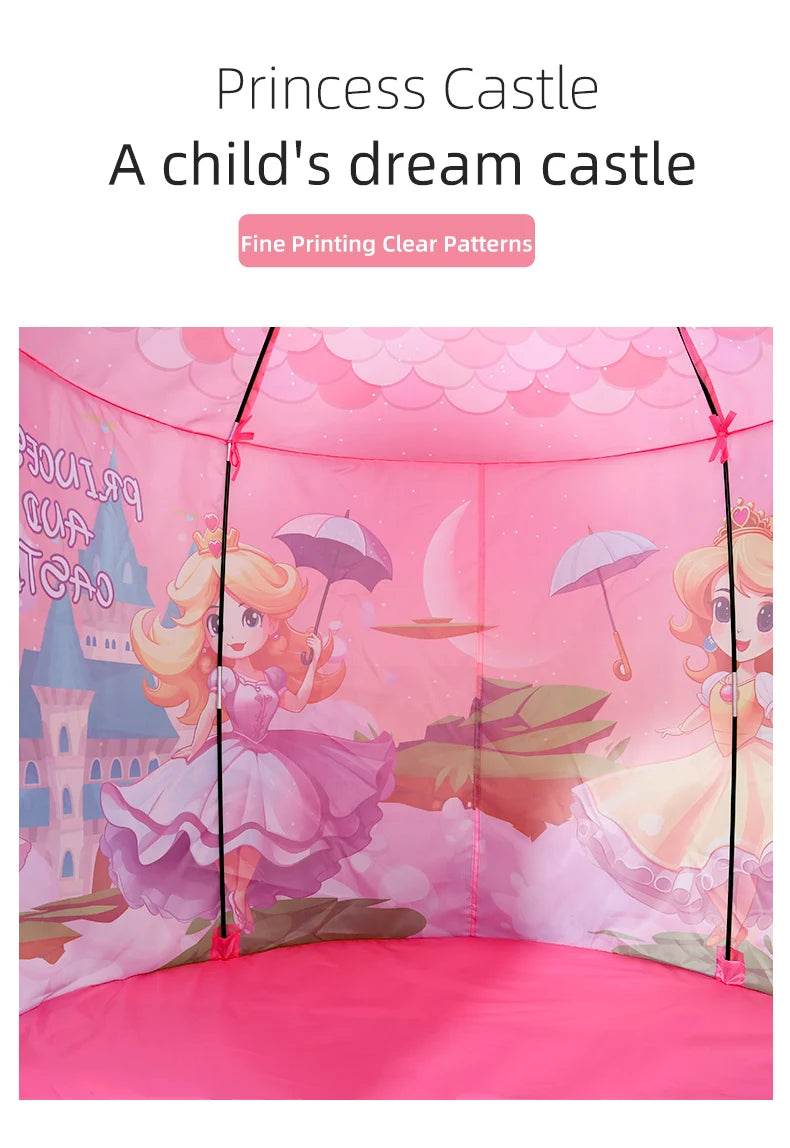 Children's Yurt Toys Indoor Outdoor Tents Princess Castle Style - ToylandEU