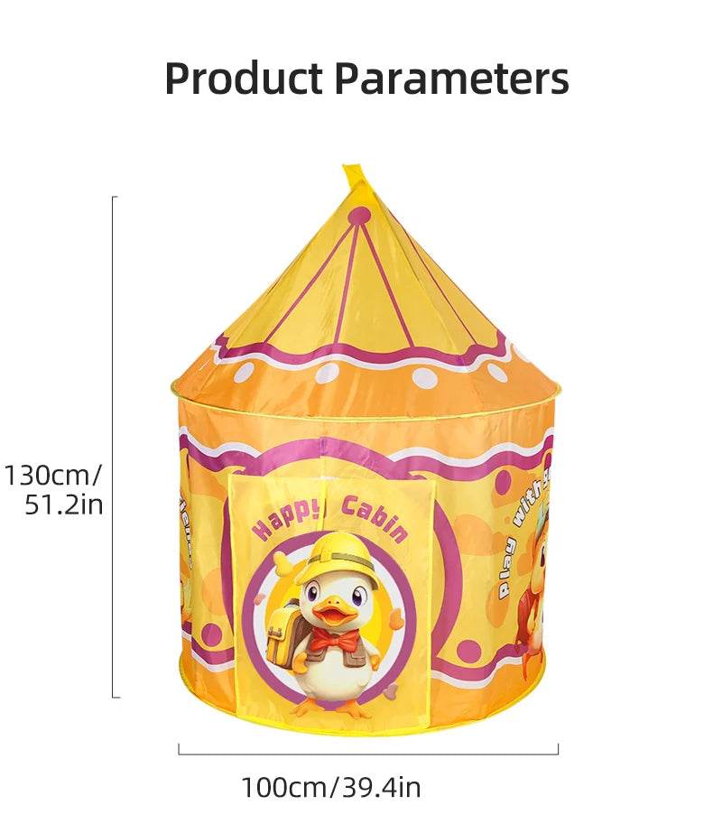 Children's Yurt Toys Indoor Outdoor Tents Princess Castle Style - ToylandEU