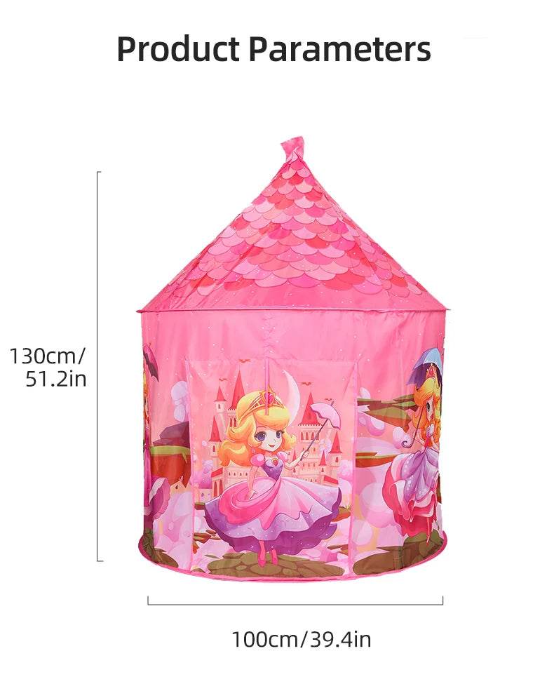 Children's Yurt Toys Indoor Outdoor Tents Princess Castle Style - ToylandEU