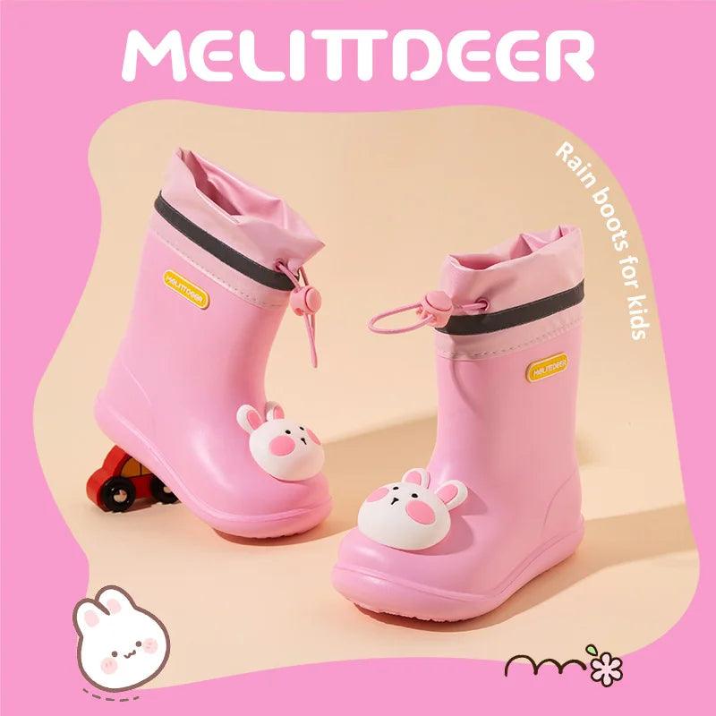 Childrens Rainboots | Waterproof Soft Sole Cartoon Designs | Toylandeu
