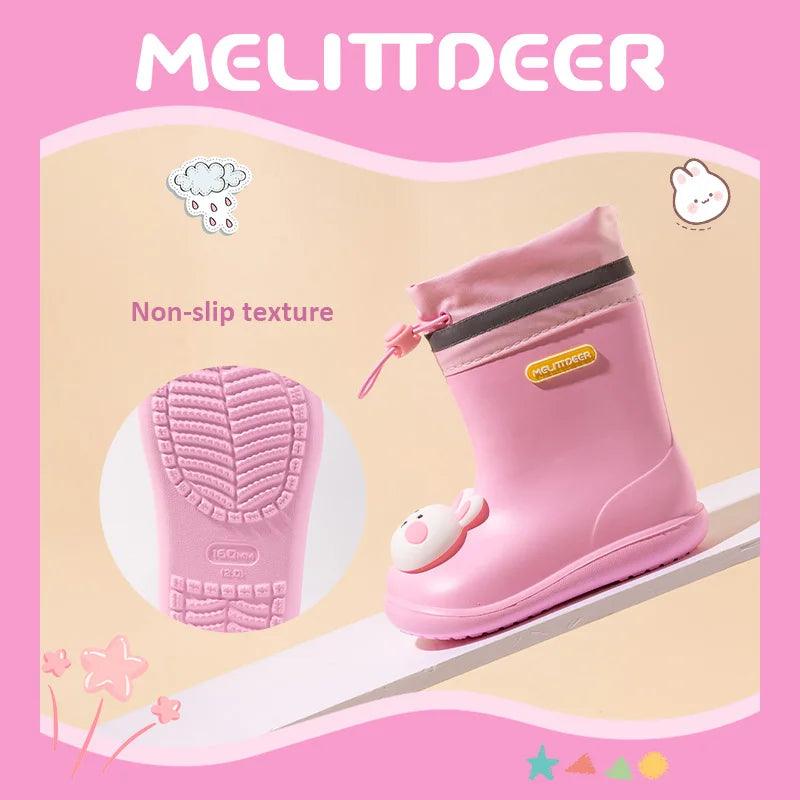 Childrens Rainboots | Waterproof Soft Sole Cartoon Designs | Toylandeu