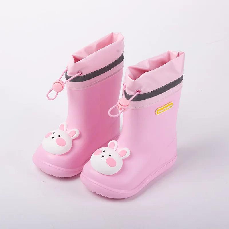 Childrens Rainboots | Waterproof Soft Sole Cartoon Designs | Toylandeu