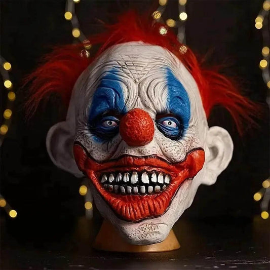  Chilling Clown Mask Full Face Latex Mask Toyland EU -  ToylandEU™