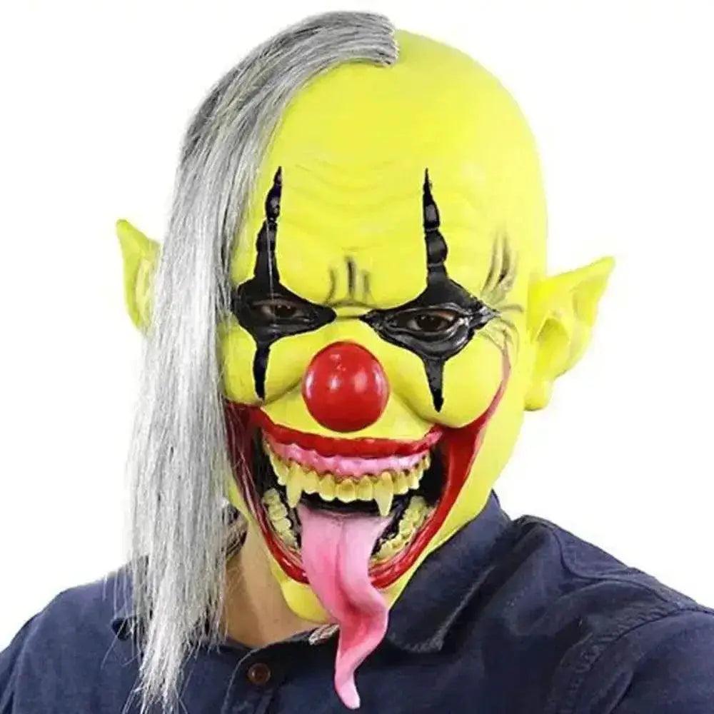  Chilling Clown Mask Full Face Latex Mask Toyland EU -  ToylandEU™