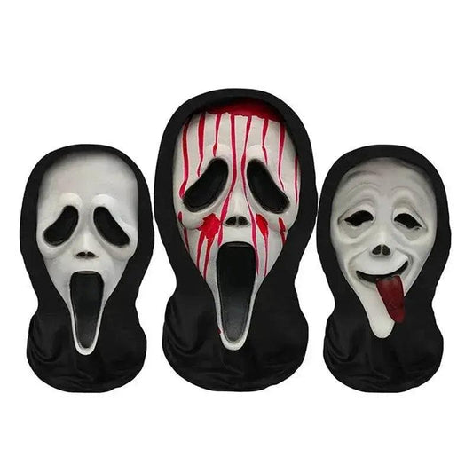  Chilling Ghost White Skull 3D Mask Toyland EU -  ToylandEU™