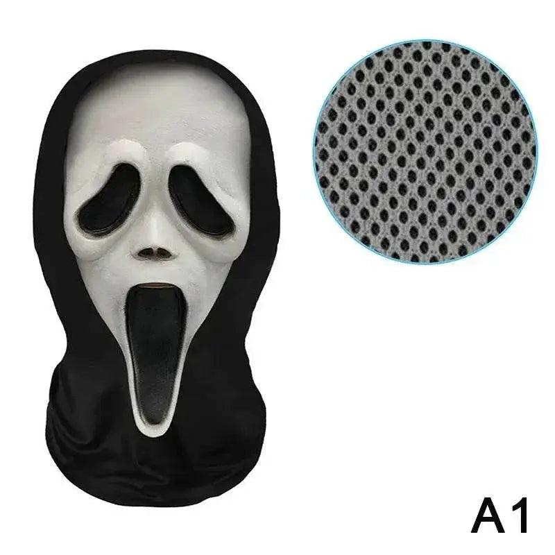  Chilling Ghost White Skull 3D Mask Toyland EU -  ToylandEU™