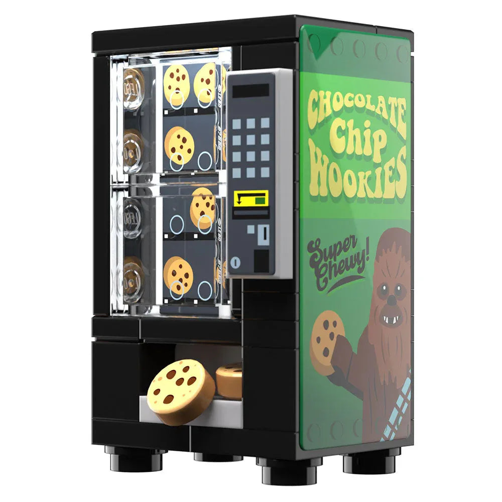 Chocolate Chip Wookie Cookies Vending Machine Building Set made using LEGO parts - B3 Customs - ToylandEU
