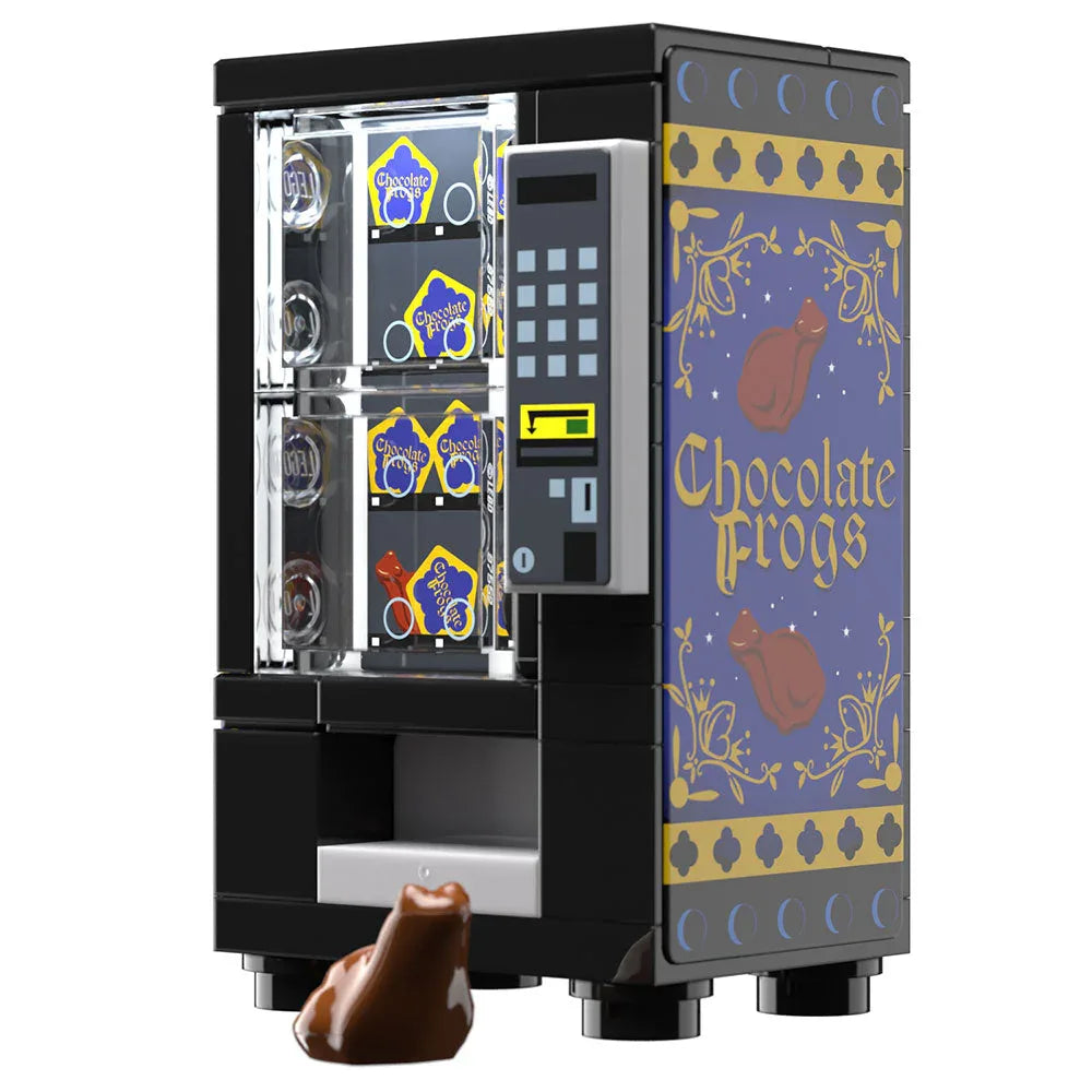 Chocolate Frogs Vending Machine Building Set made using LEGO parts - ToylandEU