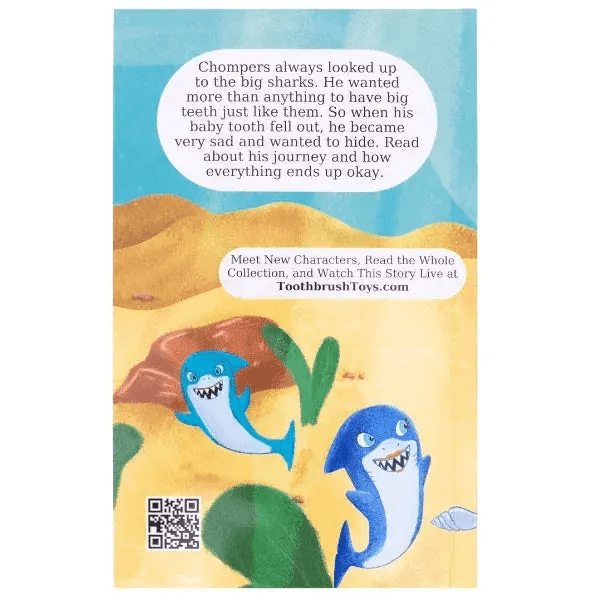Chompers the Shark Children's Tooth Brushing Storybook - ToylandEU