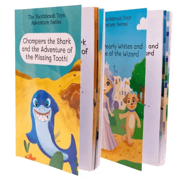 Chompers the Shark Children's Tooth Brushing Storybook - ToylandEU