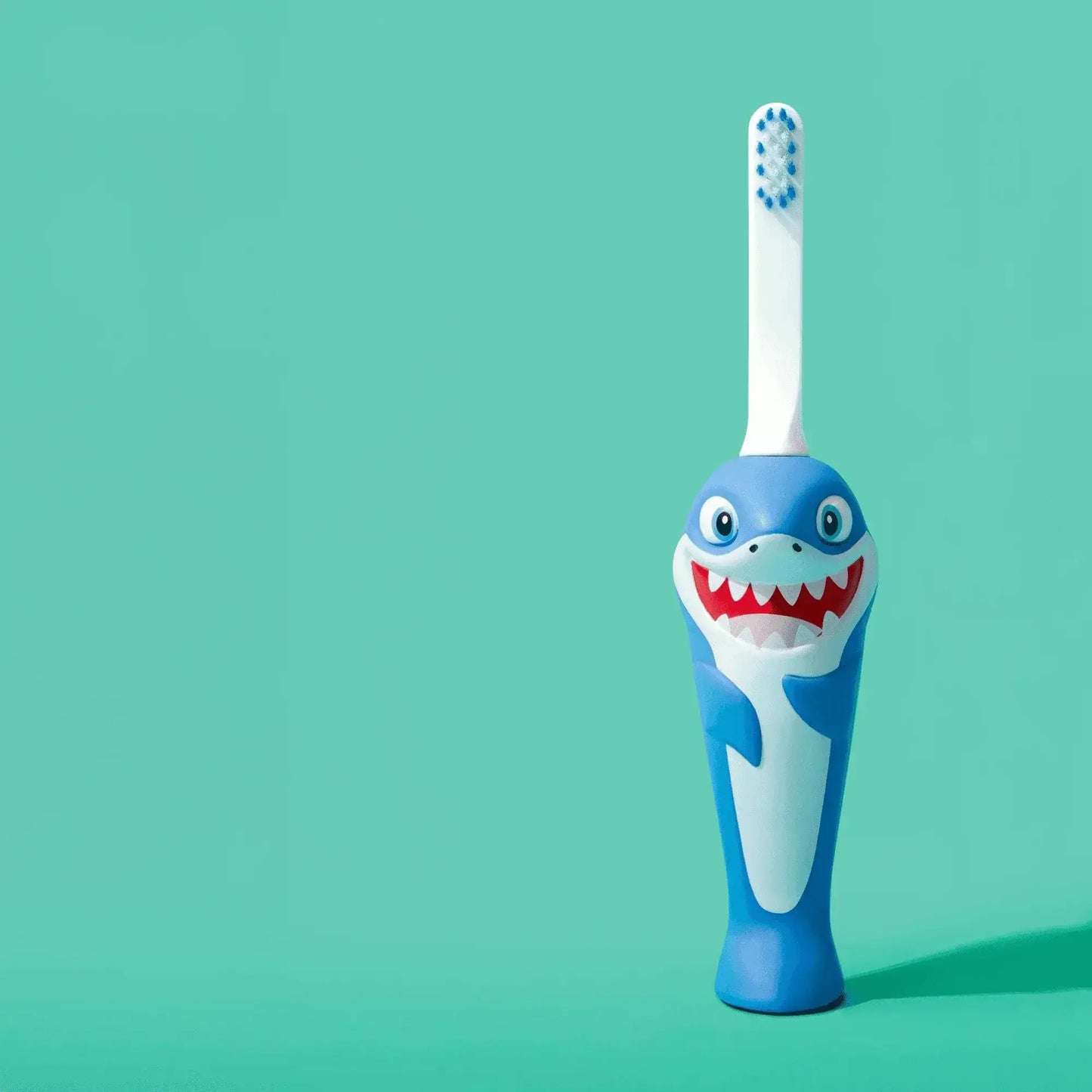 Chompers the Shark Toothbrush for Kids With Bonus Brush Head - ToylandEU