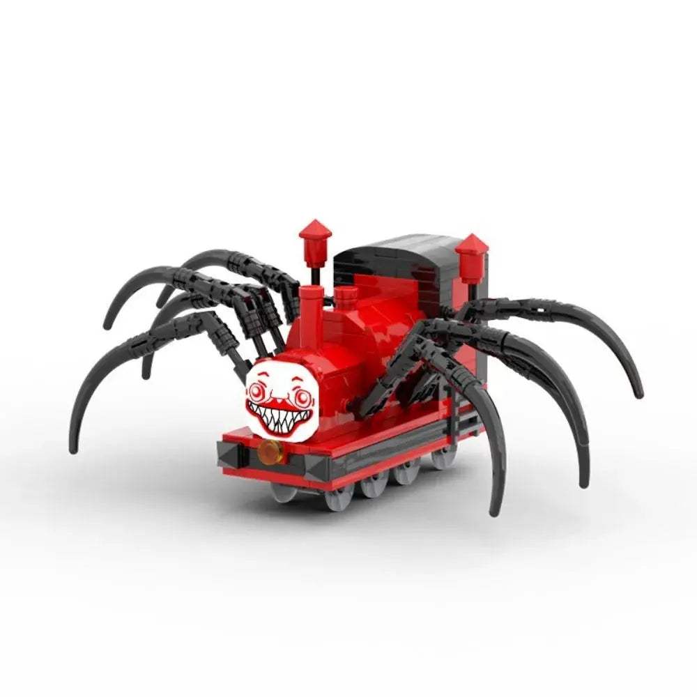 MOC Choo-Choo Charles Horrors Game Building Blocks Demonic Spider Train Animal Monster Bricks Christmas Halloween Toys Gifts - ToylandEU
