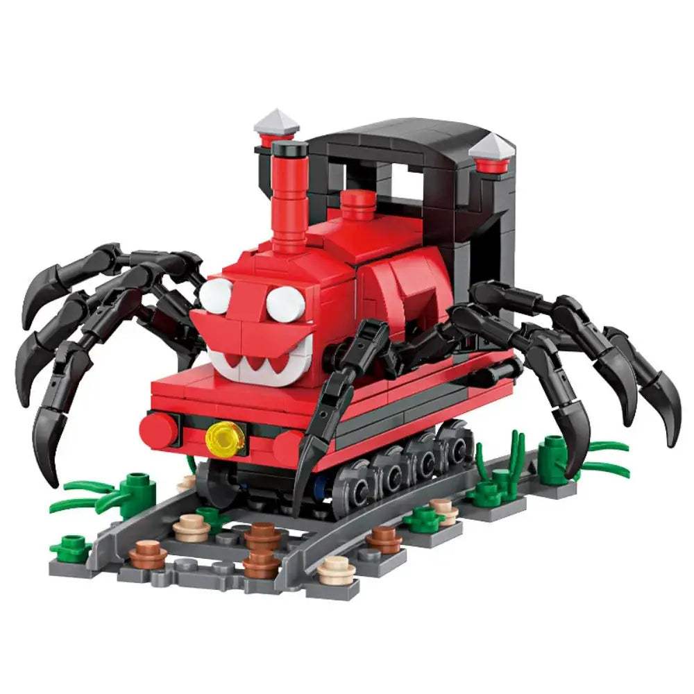 MOC Choo-Choo Charles Horrors Game Building Blocks Demonic Spider Train Animal Monster Bricks Christmas Halloween Toys Gifts - ToylandEU