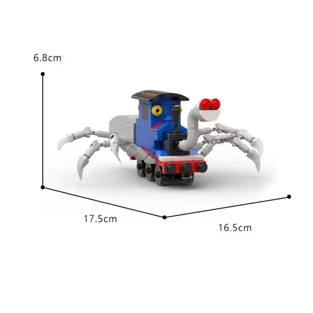 MOC Choo-Choo Charles Horrors Game Building Blocks Demonic Spider Train Animal Monster Bricks Christmas Halloween Toys Gifts - ToylandEU