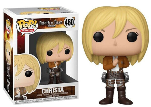 Christa Attack On Titan Funko Pop Figure 460 Near Mint