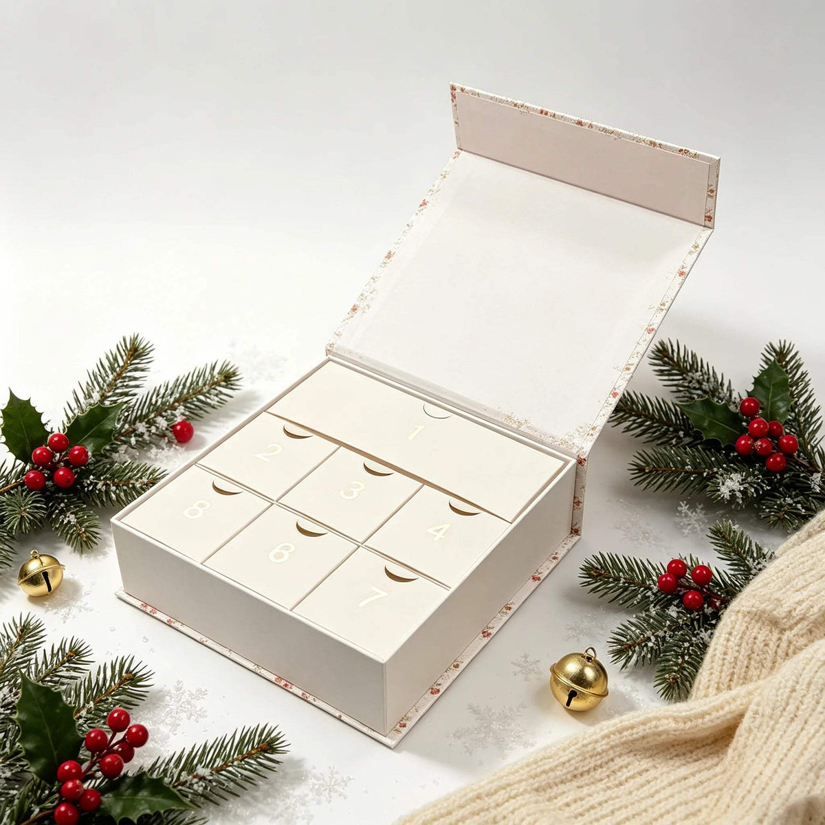 Christmas Countdown Kit | Pink 7-Day DIY Decor | Toylandeu™