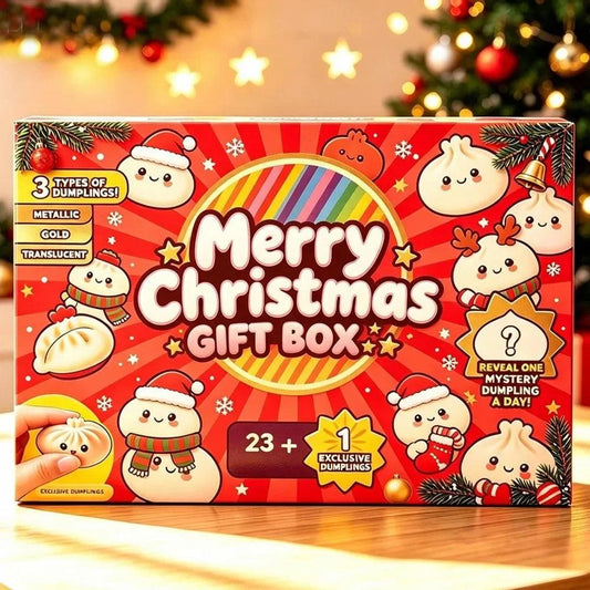 Christmas Dumpling Fidget | Soft Slow Rebound | Toylandeu™