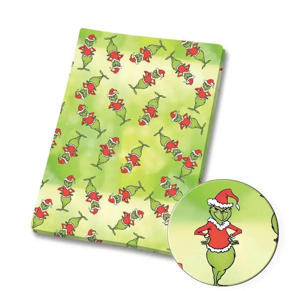  Christmas Fabric 140x50CM Cartoon Cotton Patchwork Tissue -  ToylandEU™