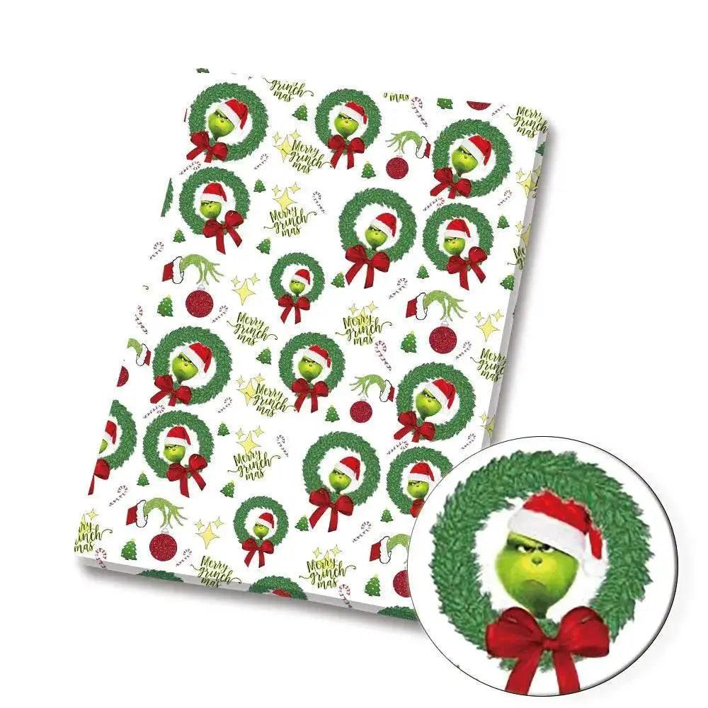  Christmas Fabric 140x50CM Cartoon Cotton Patchwork Tissue -  ToylandEU™