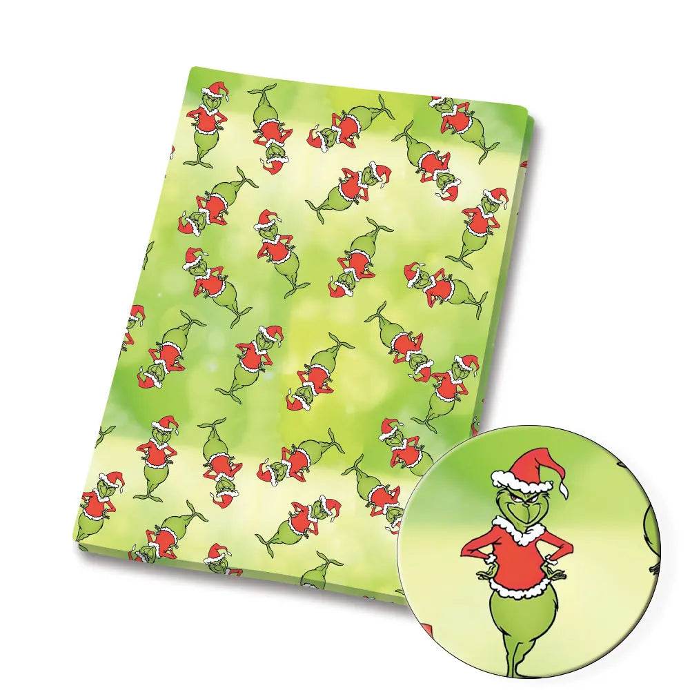 Christmas Fabric 140x50CM Cartoon Cotton Patchwork Tissue - ToylandEU