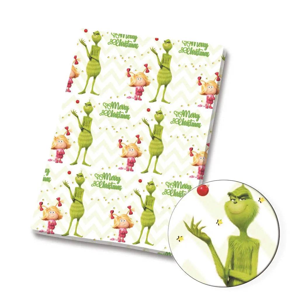 Christmas Fabric 140x50CM Cartoon Cotton Patchwork Tissue - ToylandEU