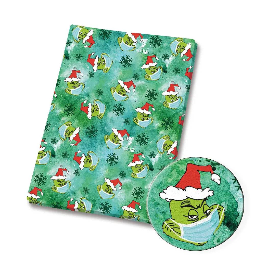 Christmas Fabric 140x50CM Cartoon Cotton Patchwork Tissue - ToylandEU