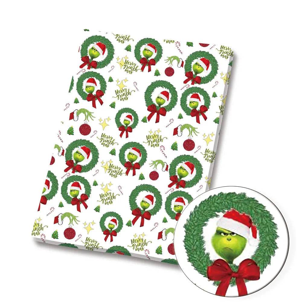 Christmas Fabric 140x50CM Cartoon Cotton Patchwork Tissue - ToylandEU