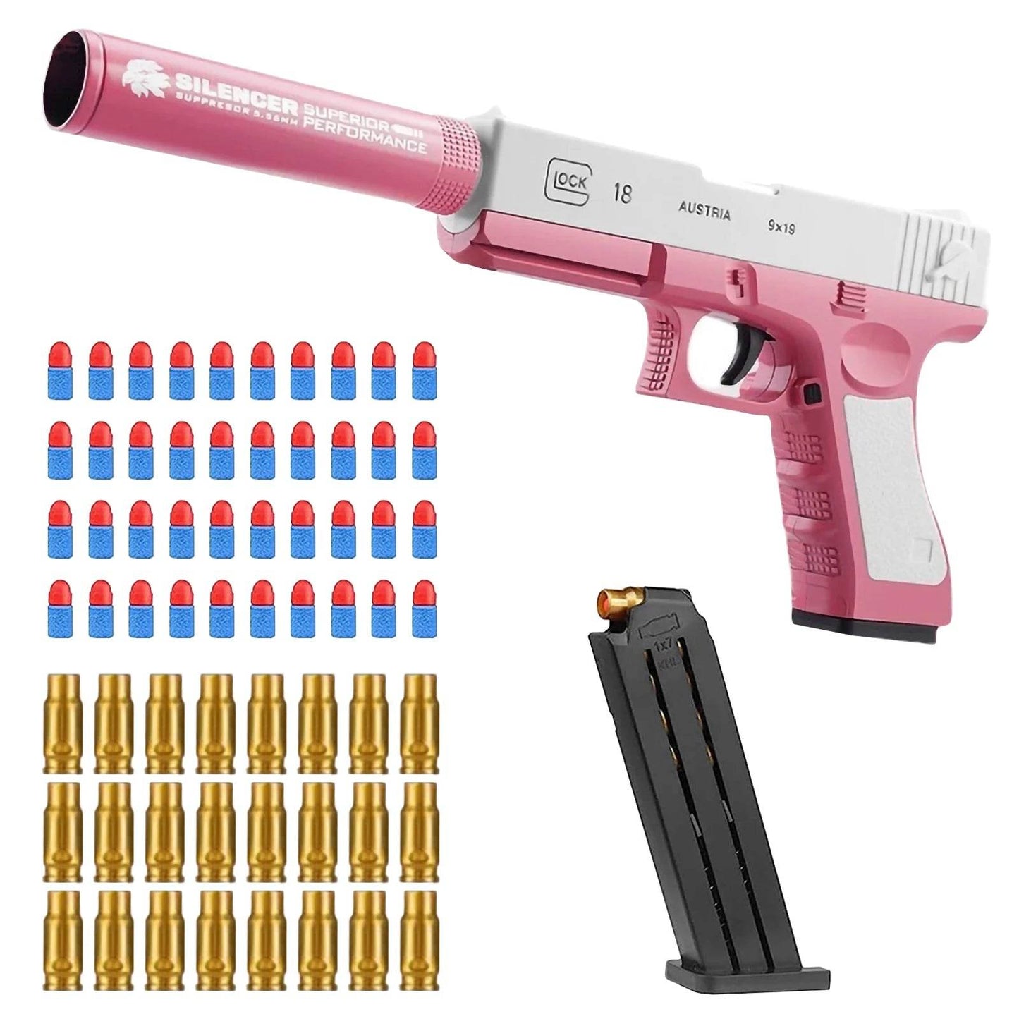 Christmas Gift Soft Bullets Toy Gun For Boys Girls Age 5+ - ToylandEU