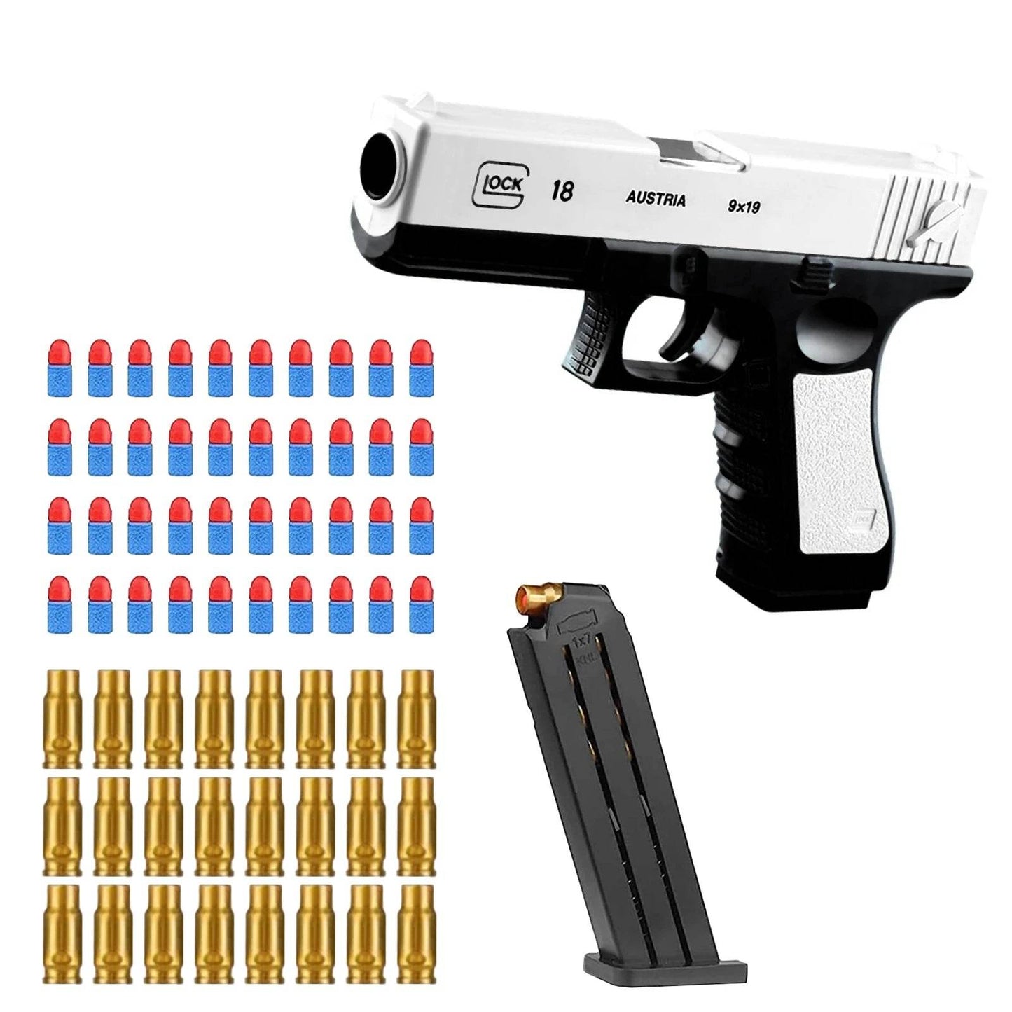 Christmas Gift Soft Bullets Toy Gun For Boys Girls Age 5+ - ToylandEU