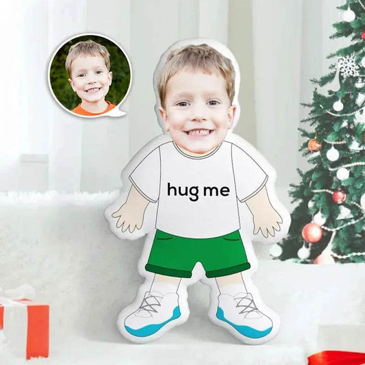 Christmas Gifts Personalized My Face Pillow HUG ME Custom - ToylandEU