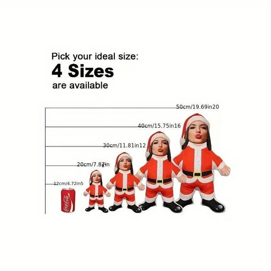 Christmas Gifts Personalized My Face Pillow HUG ME Custom - ToylandEU