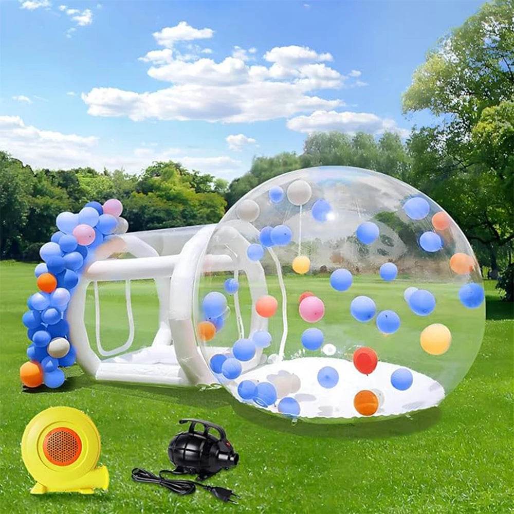 Christmas Inflatable Balloons Bubble House Outdoor 10FT PVC - ToylandEU