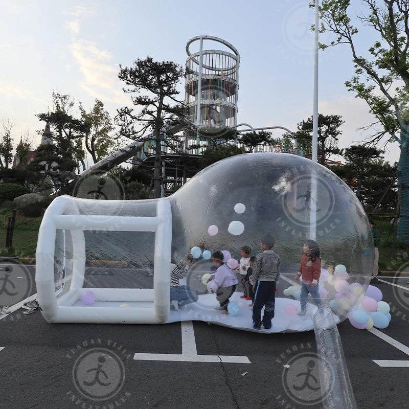 Christmas Inflatable Balloons Bubble House Outdoor 10FT PVC - ToylandEU