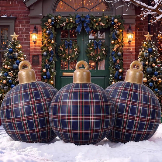 Christmas Inflatable Balls | 32 Inch 3 Pack | Toylandeu™