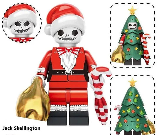 Christmas Jack Skellington Custom Minifigure – The Pumpkin King in Holiday Cheer! - ToylandEU