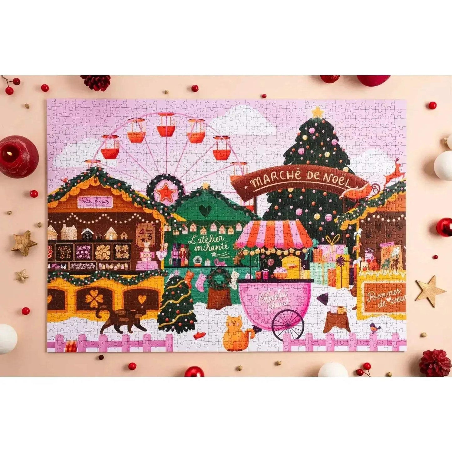 Christmas Market 1000 Piece Premium Jigsaw Puzzle Edition - ToylandEU