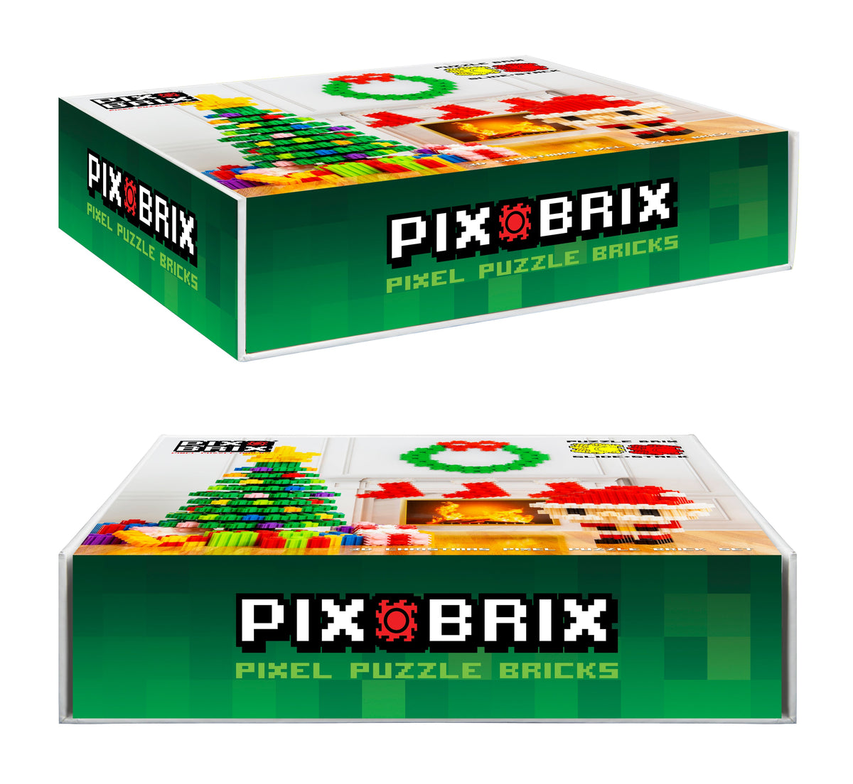 Christmas Pixel Diorama | Foldable DIY Kit | Toylandeu™