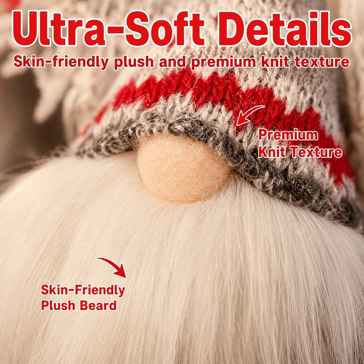 Christmas Plush Gnomes | 3 6 9 Piece Set | Toylandeu™