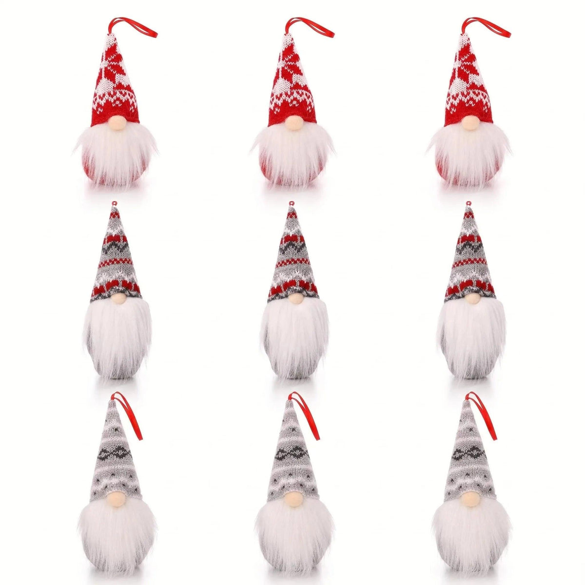 Christmas Plush Gnomes | 3 6 9 Piece Set | Toylandeu™