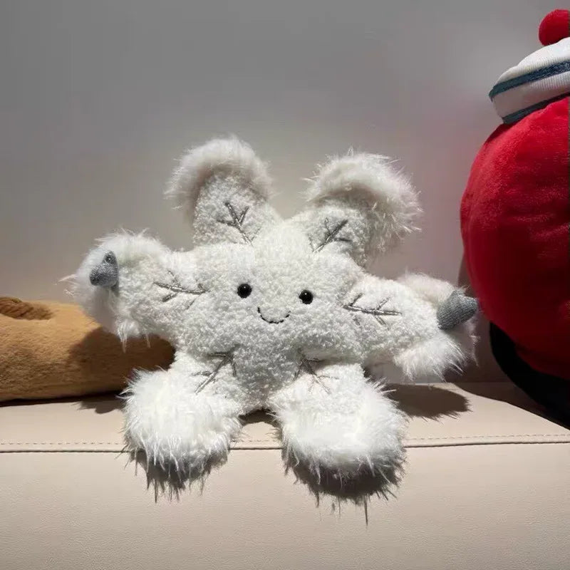 Christmas Plush Snow Globe Ornament for Festive Decor - ToylandEU