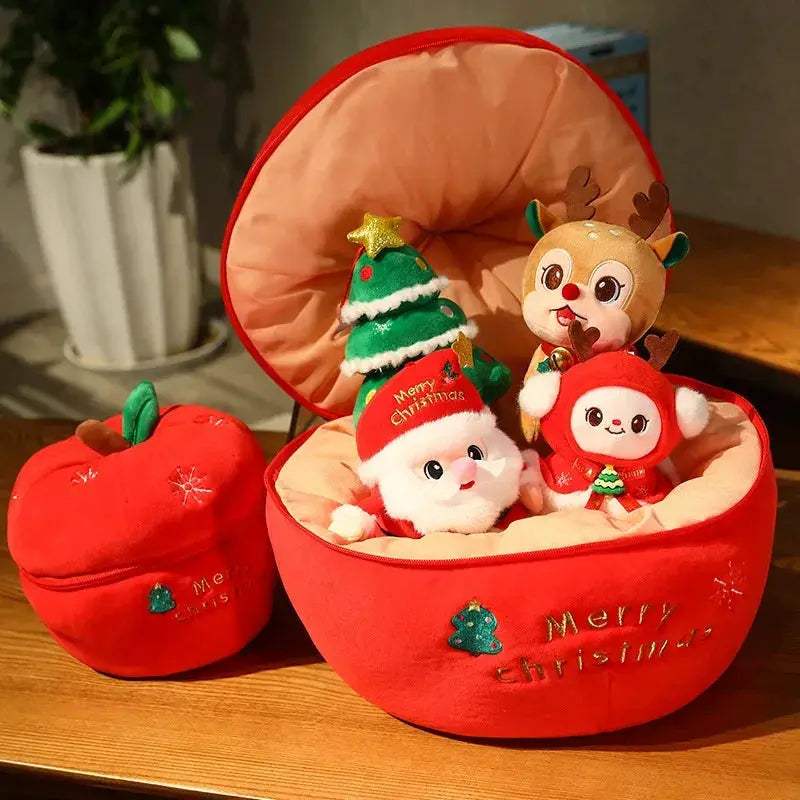 Christmas Reindeer Plush Toy For Soft Cozy Home Decor Gift - ToylandEU
