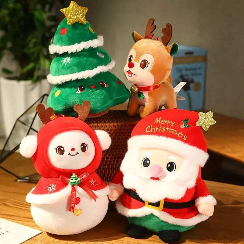 Christmas Reindeer Plush Toy For Soft Cozy Home Decor Gift - ToylandEU